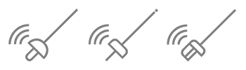 Three Weapon Wireless Fencing